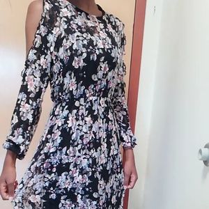 Belle sky maxi dress